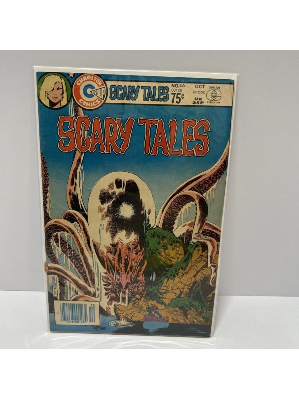 Scary Tales #46 Comic Book 1984 Last Issue Charlton Low Print Run Comic Book